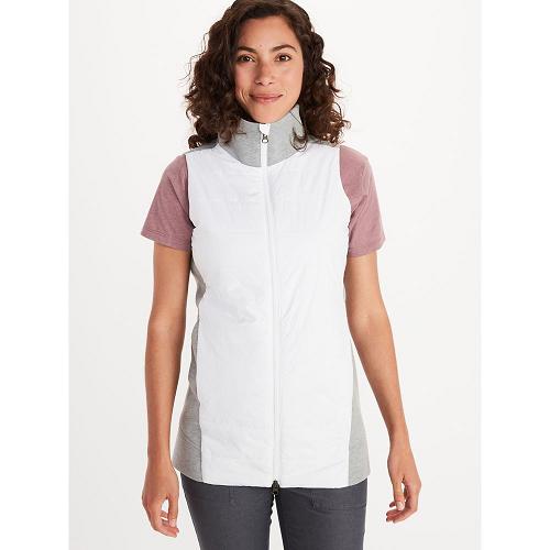 Marmot Denare Vest For Womens White NOV270869